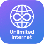 cropped icon unlimited internet